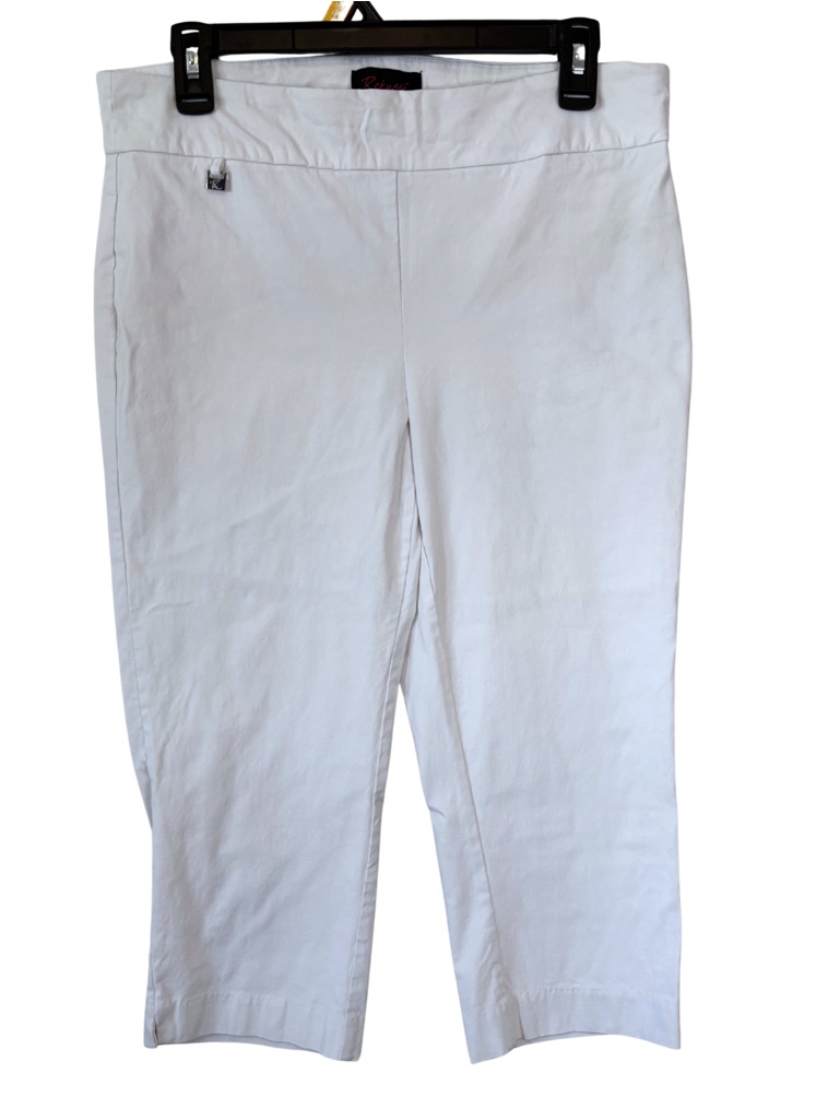 3/$20 Rekucci White Capri Pants